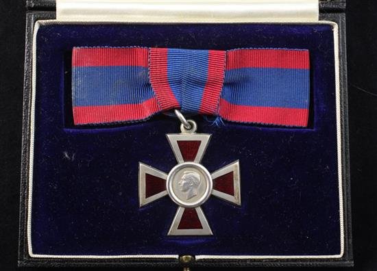 A British Red Cross 2nd class medal to Mrs Beatrice Jane Hayward,